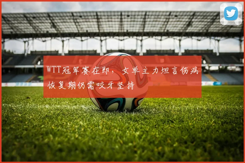 WTT冠军赛在即，女单主力坦言伤病恢复期仍需咬牙坚持